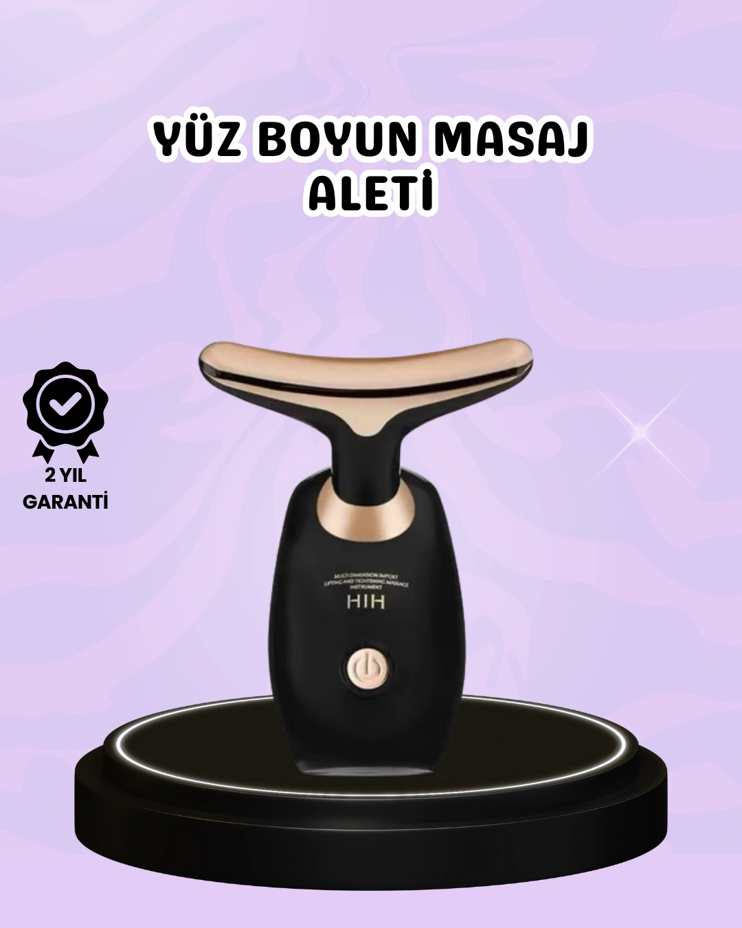 Kolajen Destekli Yüz Lifting Cihazı – Sessiz Titreşim Teknolojisi ( Lisinya )