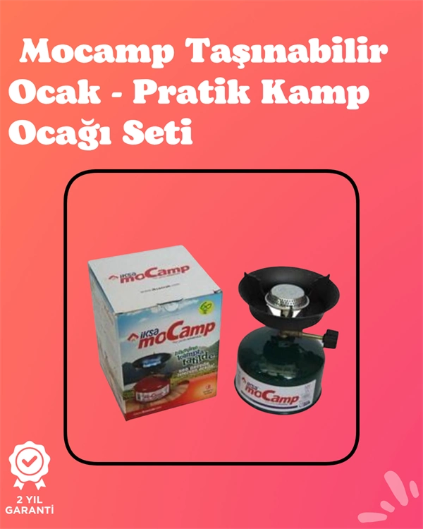 Kolay Ayarlanabilir Alevli Ve Güvenli Metal Kamp Ocağı ( Lisinya )