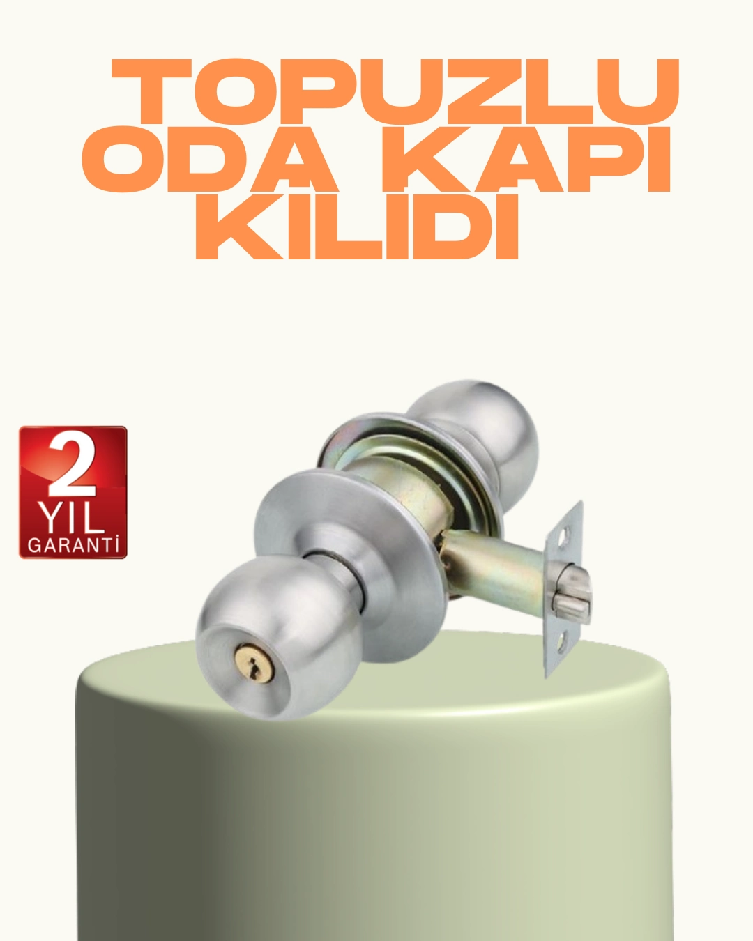 Kolay Montajlı Modern Tasarım Topuzlu Kilit ( Lisinya )