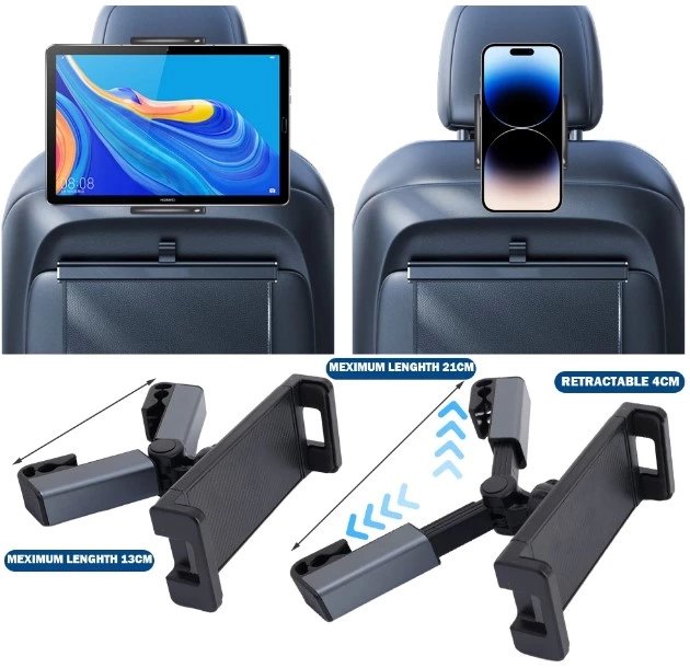 Araç Koltuk Arkası Tablet Tutucu, Telefon Tutucu, Tablet/telefon Tutucu, 360° İpad Pro 12.9 Mini Air, Galaxy Tab A A7 S7, Switch, Surface, 4,7-12,9 İnch İle Uyumlu ( Lisinya ) Araç Koltuk Arkası Tablet Tutucu, Telefon Tutucu, Tablet/telefon Tutucu, 360° İpad Pro 12.9 Mini Air, Galaxy Tab A A7 S7, Switch, Surface, 4,7-12,9 İnch İle Uyumlu ( Lisinya )