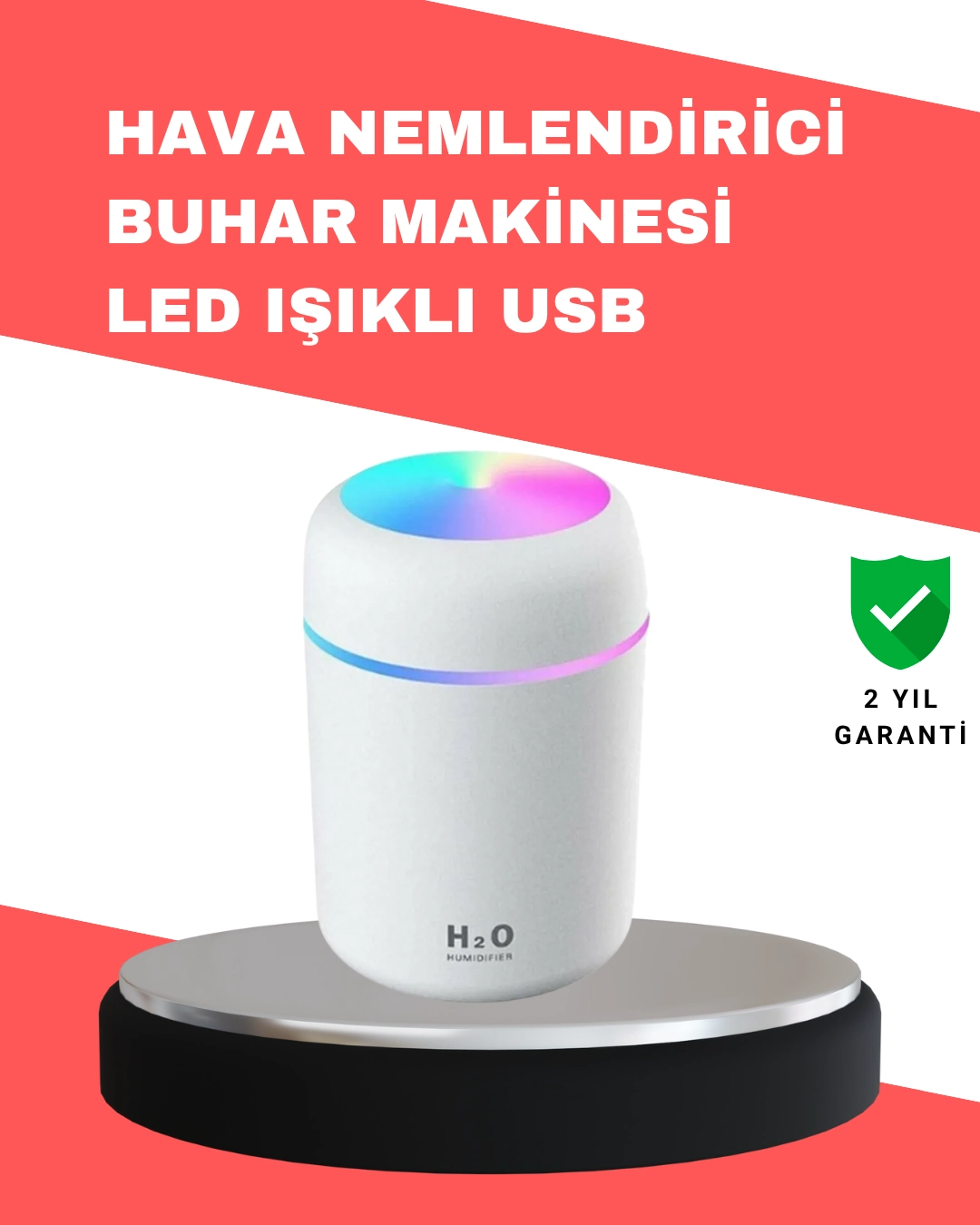 Kompakt Boyutlu Nemlendirici – 30-45ml/h Buhar Kapasiteli ( Lisinya ) Kompakt Boyutlu Nemlendirici – 30-45ml/h Buhar Kapasiteli ( Lisinya )