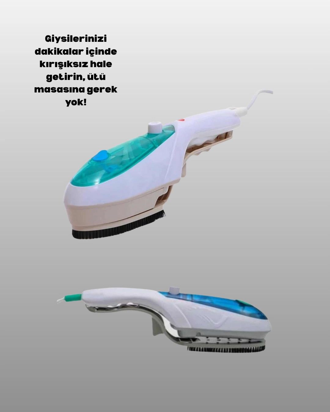 Kompakt Buharlı Ütü Pratik Kırışıklık Giderici ( Lisinya )