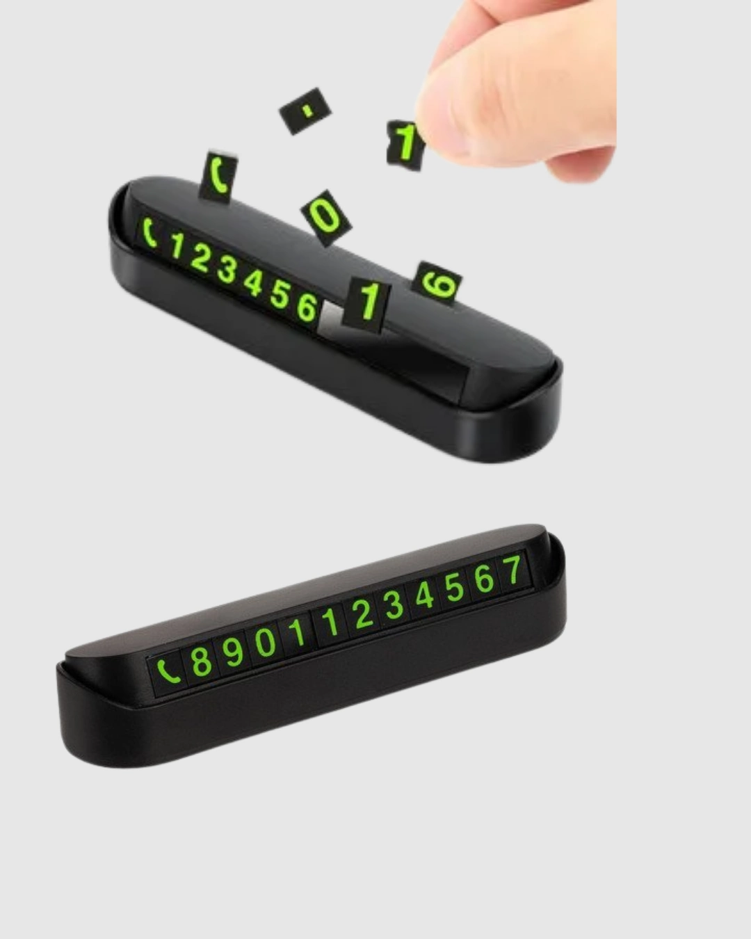 Kompakt Fosforlu Park Numaratörü – Gündüz Şıklığı, Gece Görünürlüğü ( Lisinya )