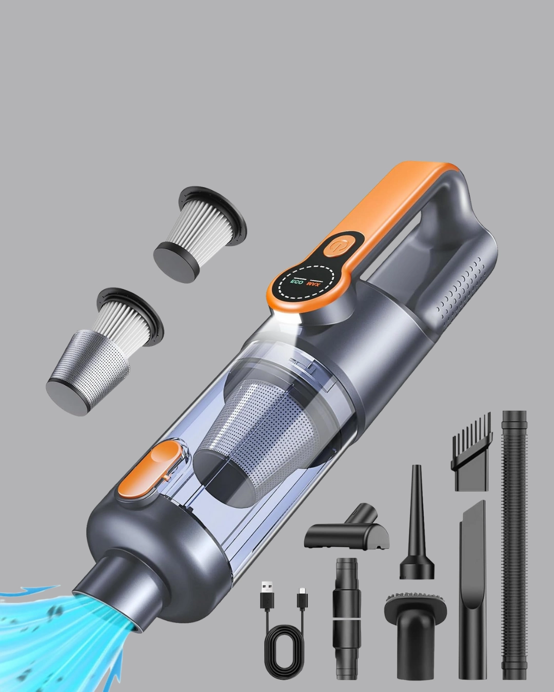 Kompakt Şarjlı El Süpürgesi Kuru Ve Sıvı Temizlik 5 Atlı ( Lisinya )