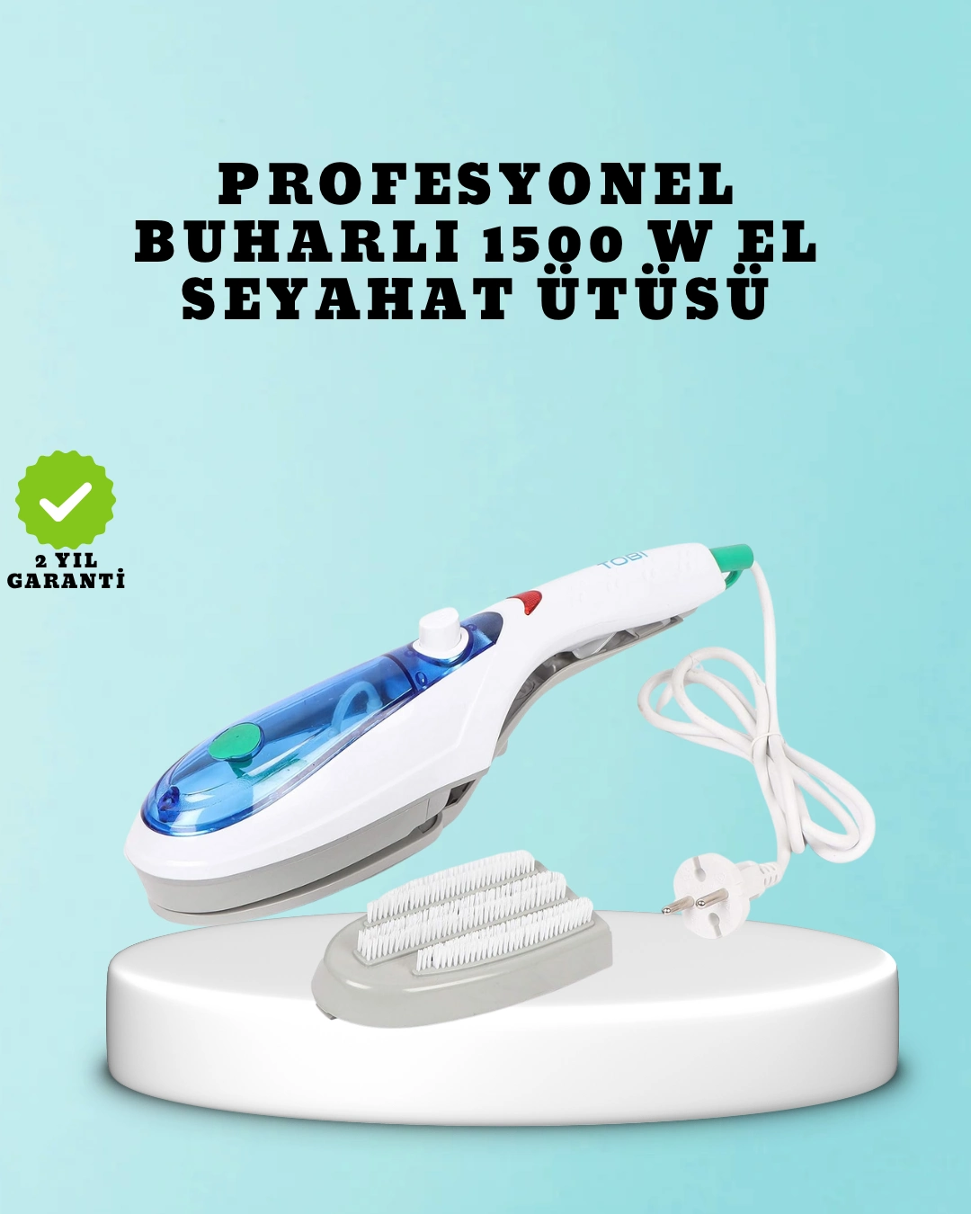 Kompakt Seyahat Ütüsü 1500w | Koku Giderici Buhar Fonksiyonlu ( Lisinya ) Kompakt Seyahat Ütüsü 1500w | Koku Giderici Buhar Fonksiyonlu ( Lisinya )