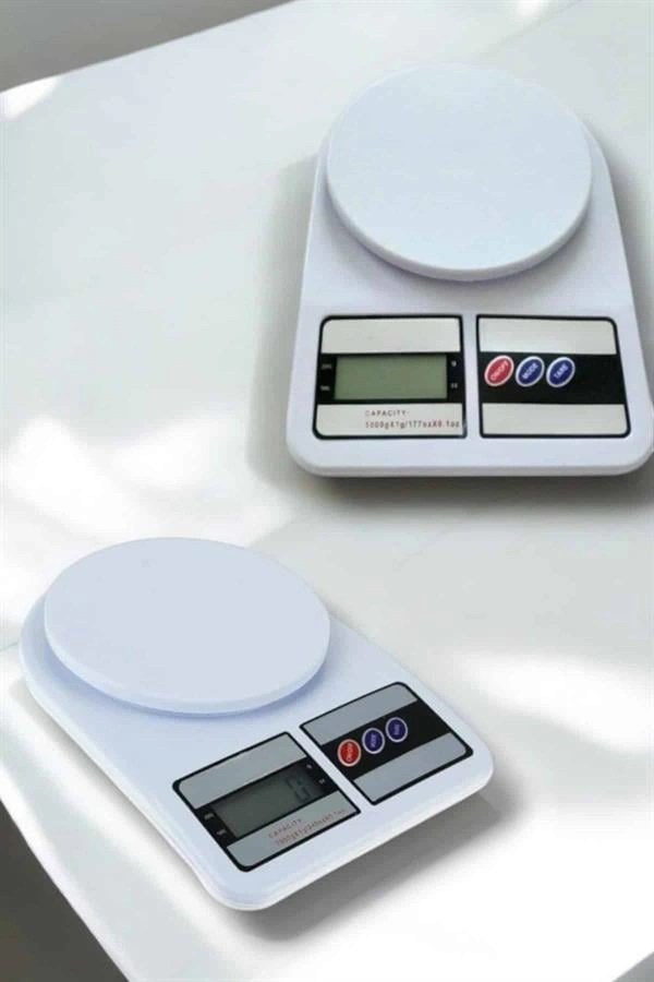 Kompakt Tasarım Ve Tek Tuşla Sıfırlama Özelliğiyle Kullanımı Kolay Mutfak Tartısı ( Lisinya )