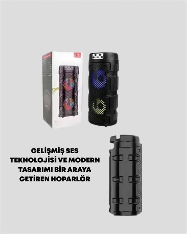 Kompakt Tasarım, Yüksek Ses Performansı – Çoklu Giriş Seçenekli Kablosuz Hoparlör (bluetooth, Usb, Sd Kart, Aux) ( Lisinya )