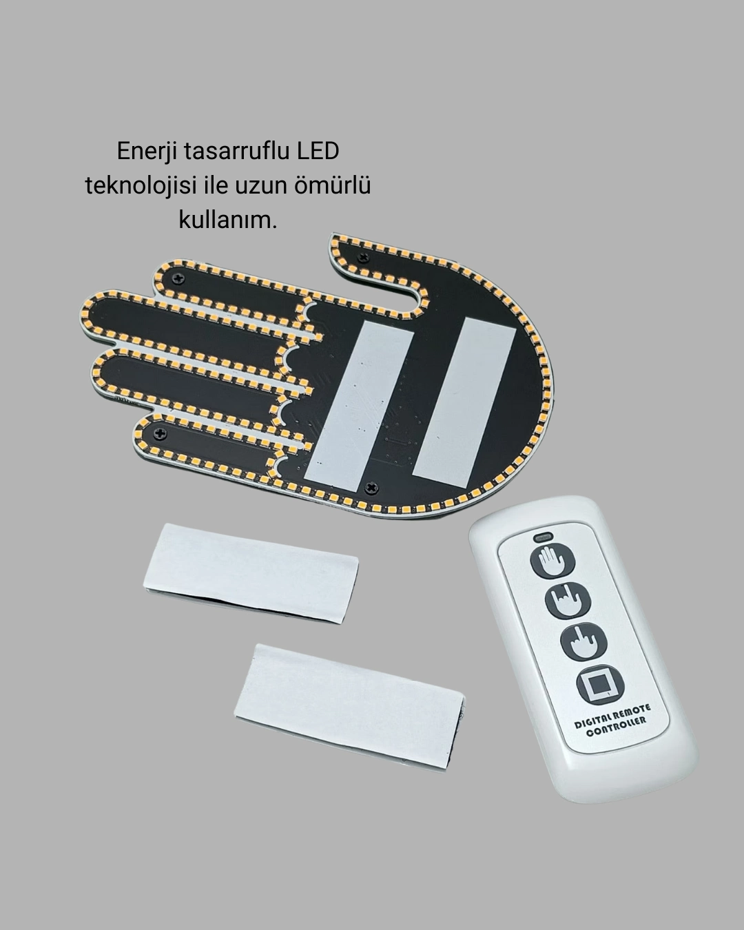 Kompakt Tasarımlı Led Jest Işığı – Selam Ve Teşekkür Modları ( Lisinya )