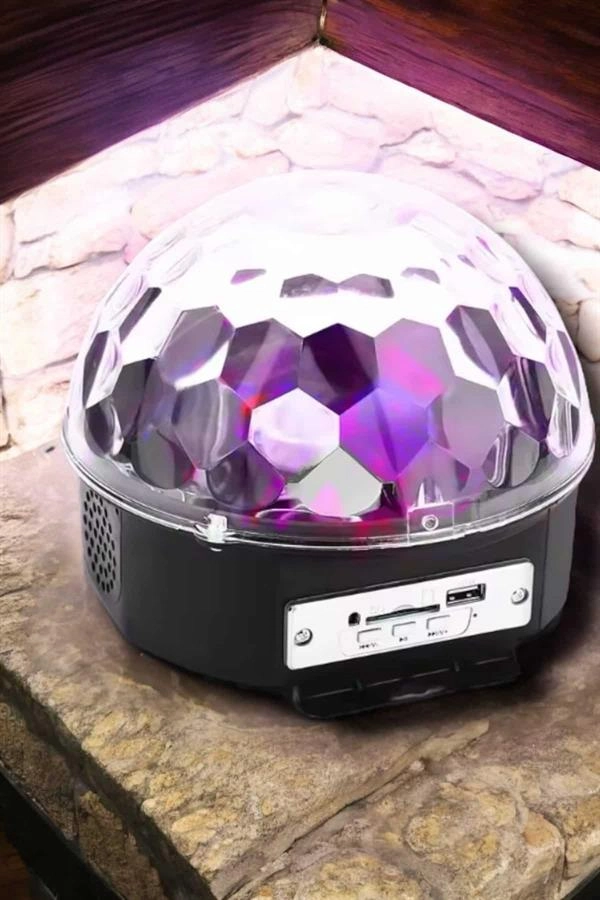 Kompakt Tasarımlı, Telefon Kontrollü Disko Topu Işıkları ( Lisinya ) Kompakt Tasarımlı, Telefon Kontrollü Disko Topu Işıkları ( Lisinya )