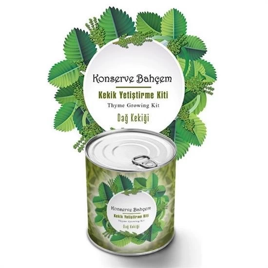 Konserve Bahçem Evde Konservede Kekik Dağ Kekiği Yetiştirme Kiti ( Lisinya ) Konserve Bahçem Evde Konservede Kekik Dağ Kekiği Yetiştirme Kiti ( Lisinya )