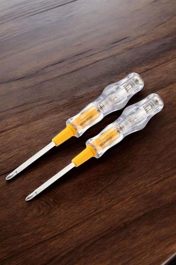 Kontrol Kalemi Nikel Kaplama Çift Başlıklı Test Cihazı ( Lisinya ) Kontrol Kalemi Nikel Kaplama Çift Başlıklı Test Cihazı ( Lisinya )