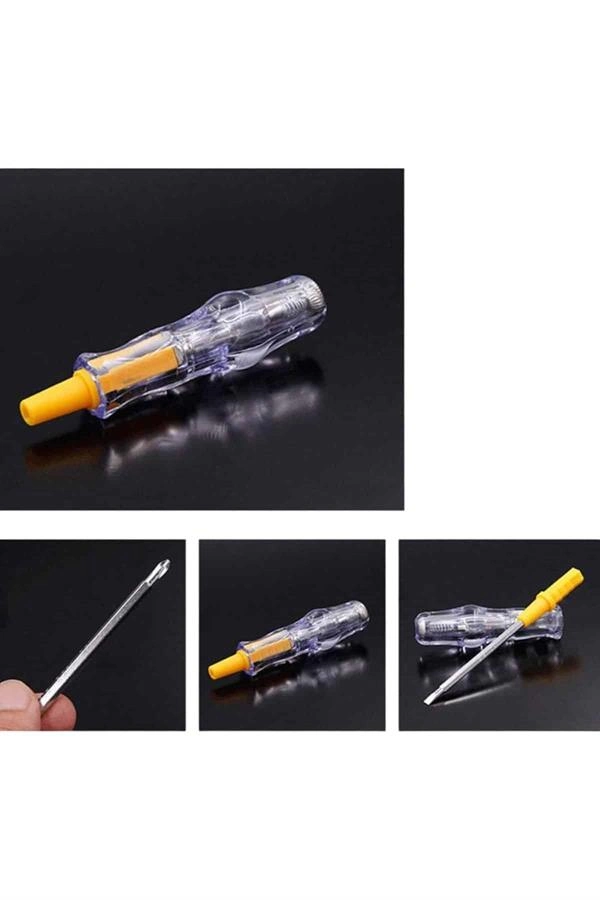 Kontrol Kalemi Nikel Kaplama Çift Başlıklı Test Cihazı ( Lisinya )