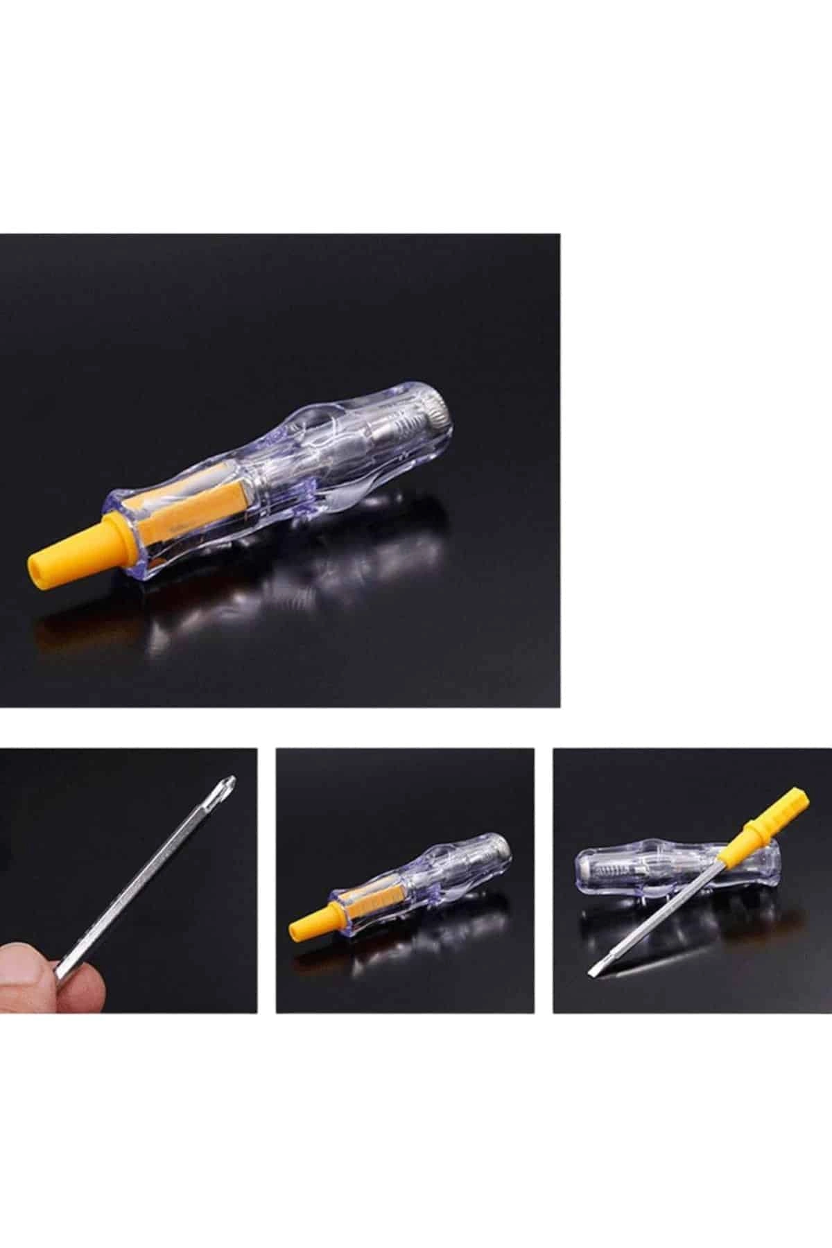 Kontrol Kalemi Nikel Kaplama Çift Başlıklı Test Cihazı ( Lisinya )