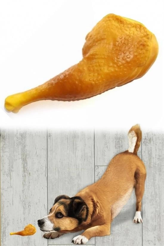 Köpekler İçin Oyuncak Tavuk Budu ( Lisinya )