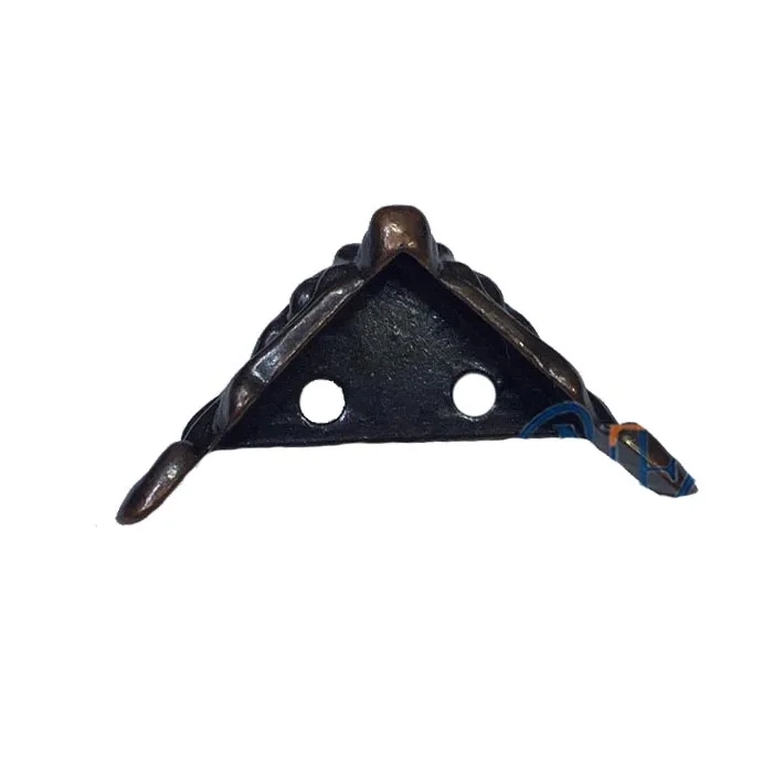 Köşe Etekli Sandık Ayağı, Kutu Ayak 1,5 Cm - Eskitme ( Lisinya )