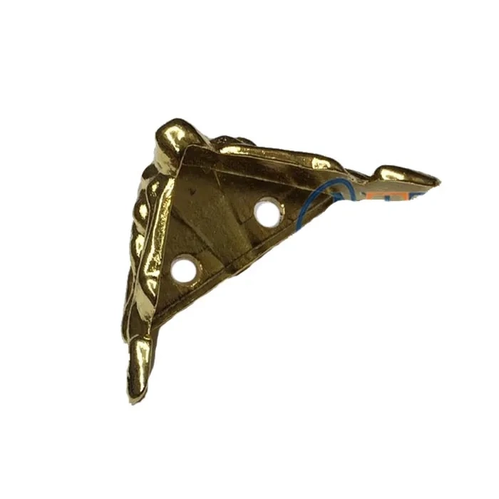 Köşe Etekli Sandık Ayağı, Kutu Ayak 1,5 Cm - Sarı ( Lisinya )