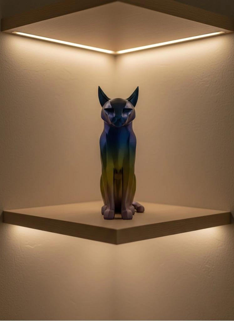 Koyu Rainbow Kedi ( Lisinya )