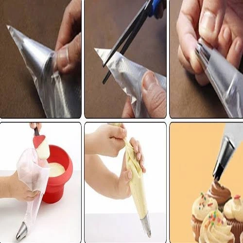 Krema Sıkma Seti 10 Parça ( Lisinya ) Krema Sıkma Seti 10 Parça ( Lisinya )