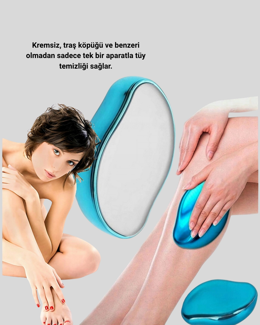 Kristal Epilatör Tüy Alma Atı Topuk Ve Ölü Deri İçin Uygun ( Lisinya )