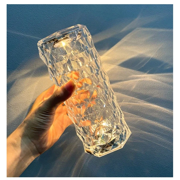 Kristal Led Kumandalı Ve Dokunmatik Masa Lambası ( Lisinya ) Kristal Led Kumandalı Ve Dokunmatik Masa Lambası ( Lisinya )