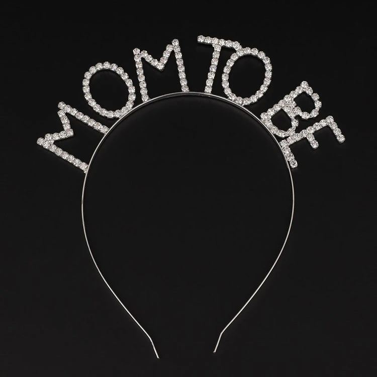 Kristal Taşlı Gümüş Renk Mom To Be Tacı Anne Tacı ( Lisinya ) Kristal Taşlı Gümüş Renk Mom To Be Tacı Anne Tacı ( Lisinya )