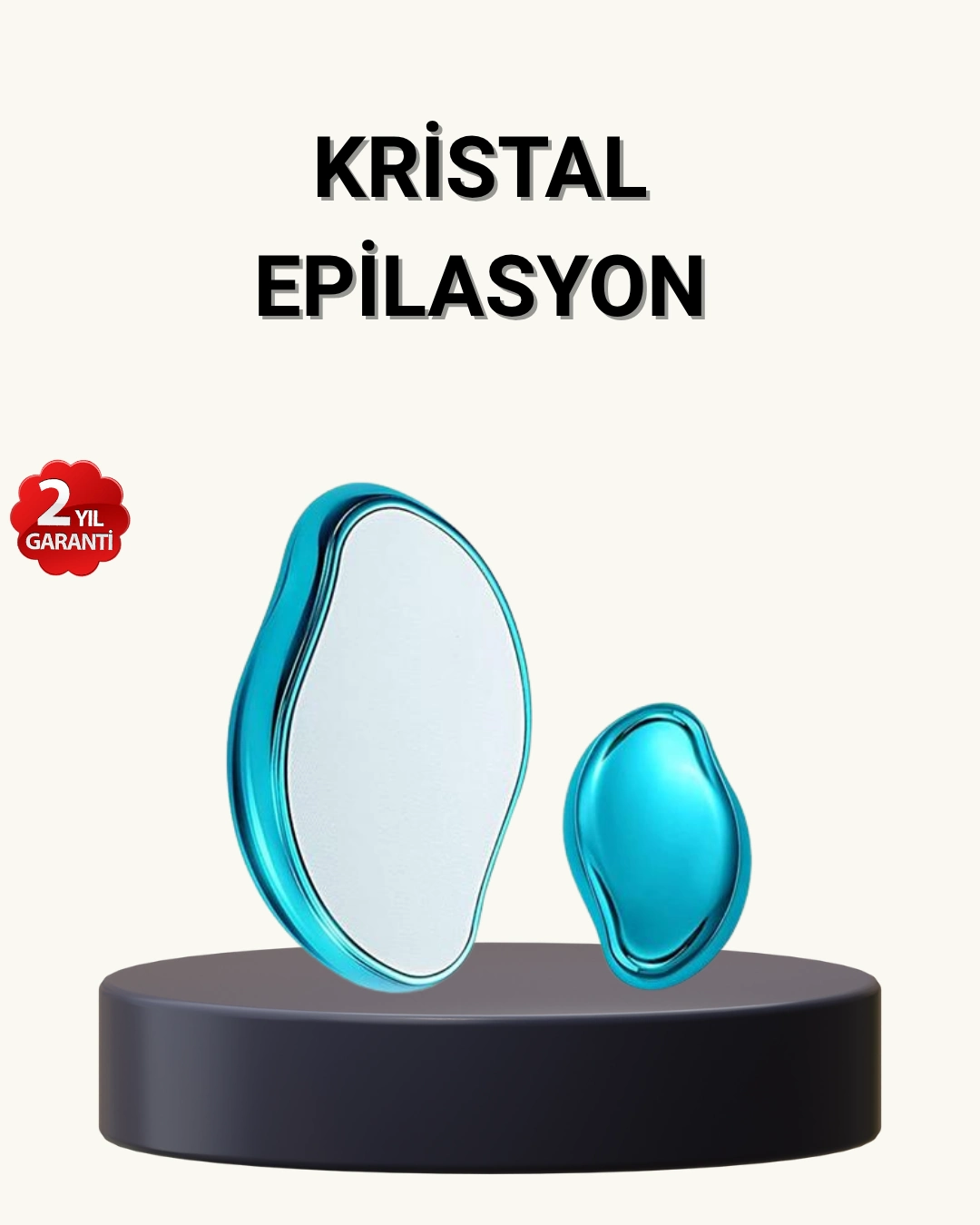 Kristal Tüy Temizleme Cihazı Yüz Kol Bacak Uyumlu Taşınabilir ( Lisinya )