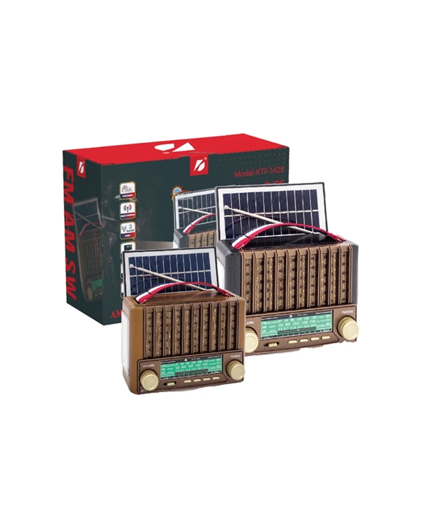 Ktf-1428 Güneş Enerjili Bluetooth Hoparlör ( Lisinya )