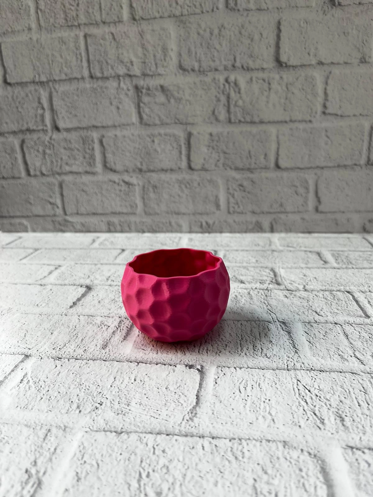 Küçük Boy Mor Saksı 5 Cm Şık Ve Minimal Dekoratif Tasarım ( Lisinya )