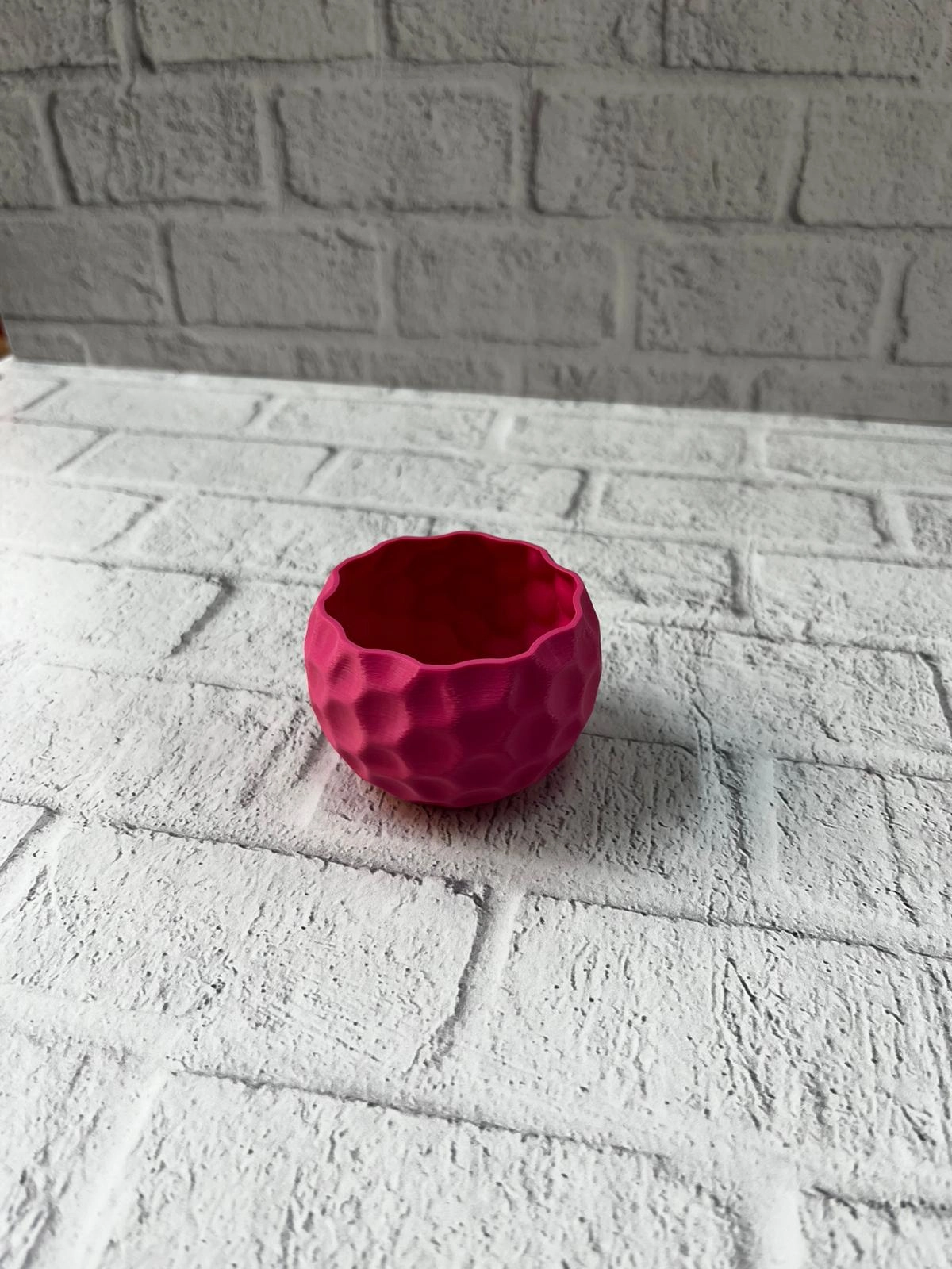 Küçük Boy Mor Saksı 5 Cm Şık Ve Minimal Dekoratif Tasarım ( Lisinya )