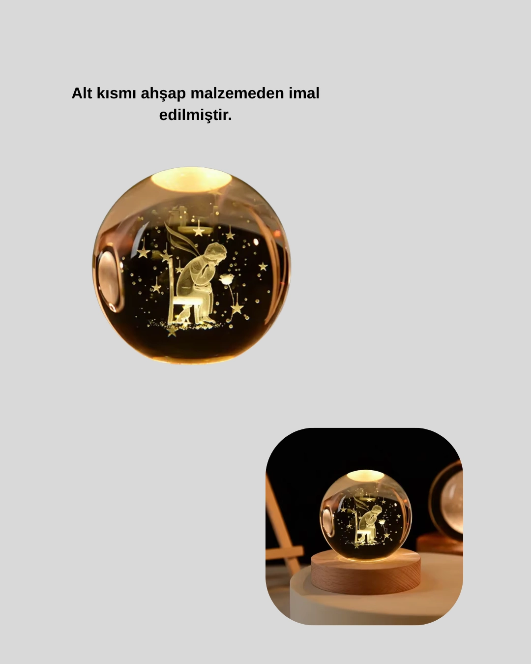 Kücük Prens Ve Gül Küre ( Lisinya )