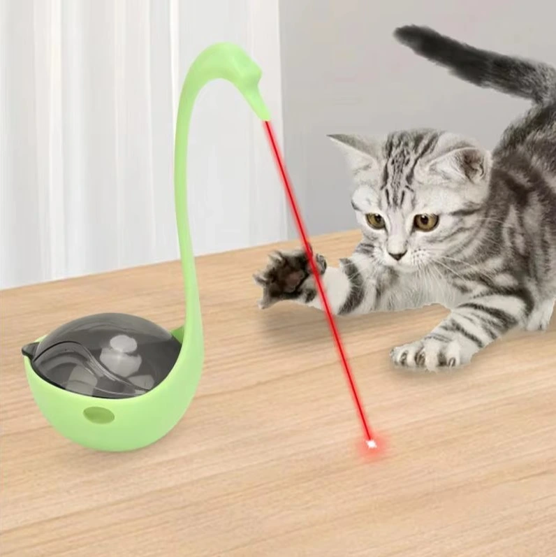 Kuğu Şeklinde Lazerli Kedi Oyuncağı ( Lisinya )