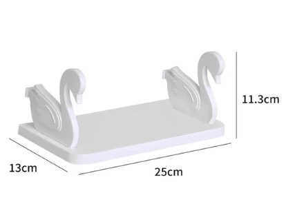 Kuğu Tasarımlı Kendinden Yapışkanlı Raf ( Lisinya ) Kuğu Tasarımlı Kendinden Yapışkanlı Raf ( Lisinya )