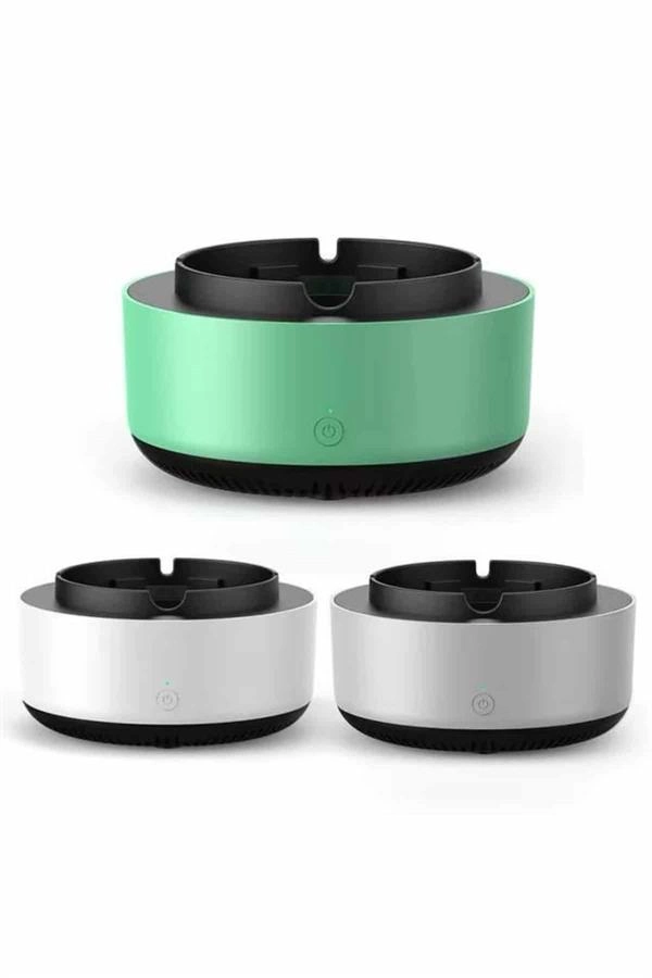 Kül Tablası Hava Temizleyici Araç Akıllı Küllük Duman Temizleyici ( Lisinya )