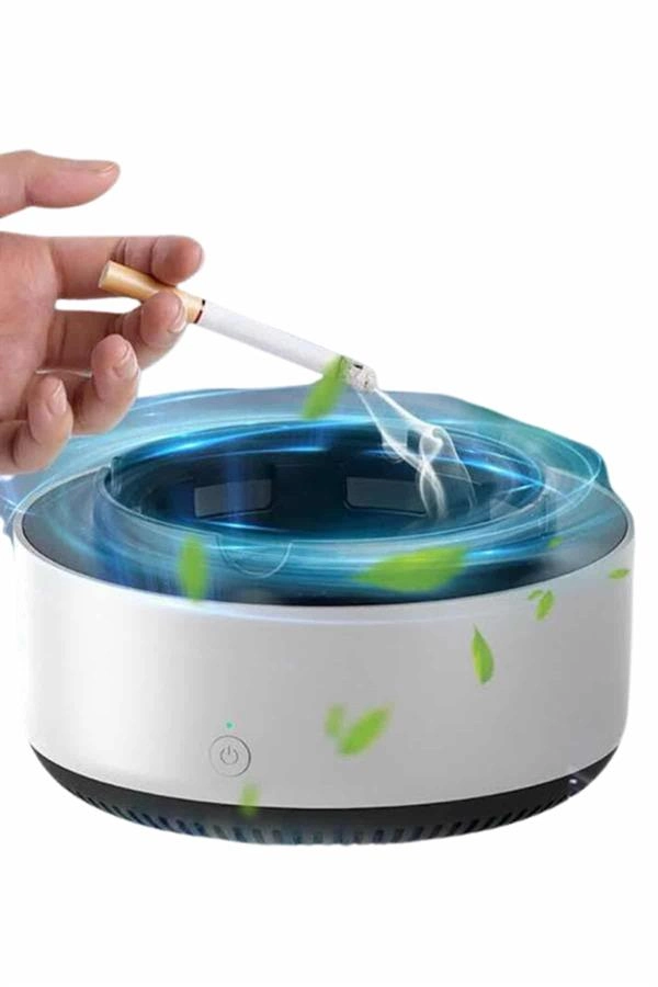 Kül Tablası Hava Temizleyici Araç Akıllı Küllük Duman Temizleyici ( Lisinya )