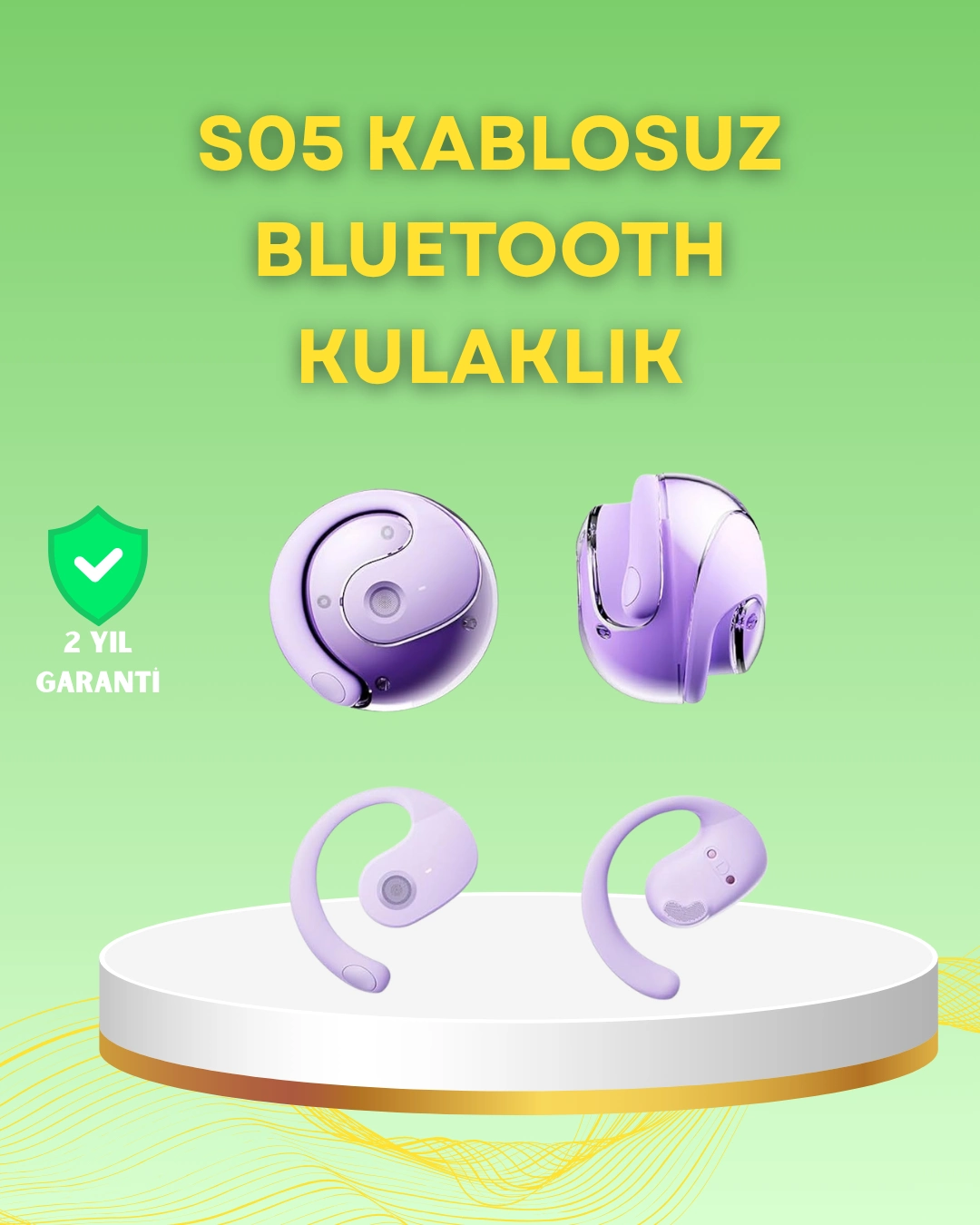 Kulak Arkası  Bluetooth Kulaklık, Gürültü Azaltma ( Lisinya )