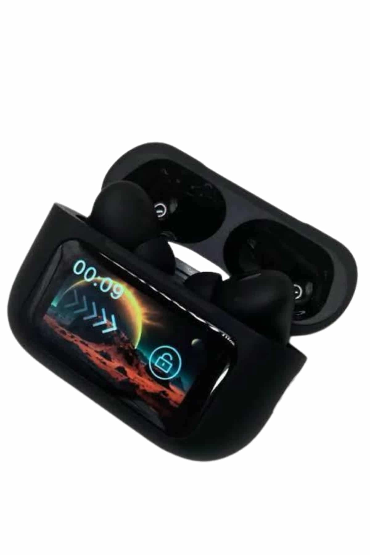 Kulak İçi Bluetooth Kulaklık Ekranlı Müzik Dinleme Çağrı Cevaplama Siyah ( Lisinya ) Kulak İçi Bluetooth Kulaklık Ekranlı Müzik Dinleme Çağrı Cevaplama Siyah ( Lisinya )