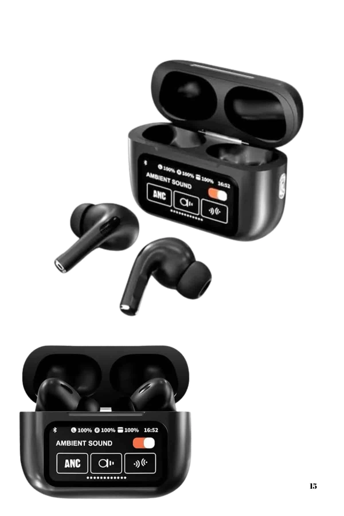 Kulak İçi Bluetooth Kulaklık Ekranlı Müzik Dinleme Çağrı Cevaplama Siyah ( Lisinya ) Kulak İçi Bluetooth Kulaklık Ekranlı Müzik Dinleme Çağrı Cevaplama Siyah ( Lisinya )