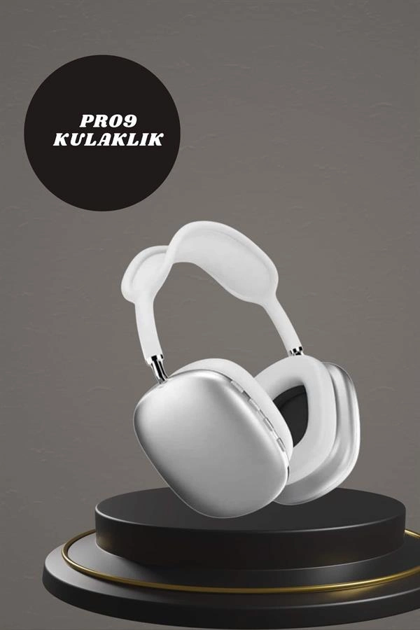 Kulak Üstü P9 Kablosuz Bluetooth Kulaklık Ve 7 Kordonlu Akıllı Saat ( Lisinya )