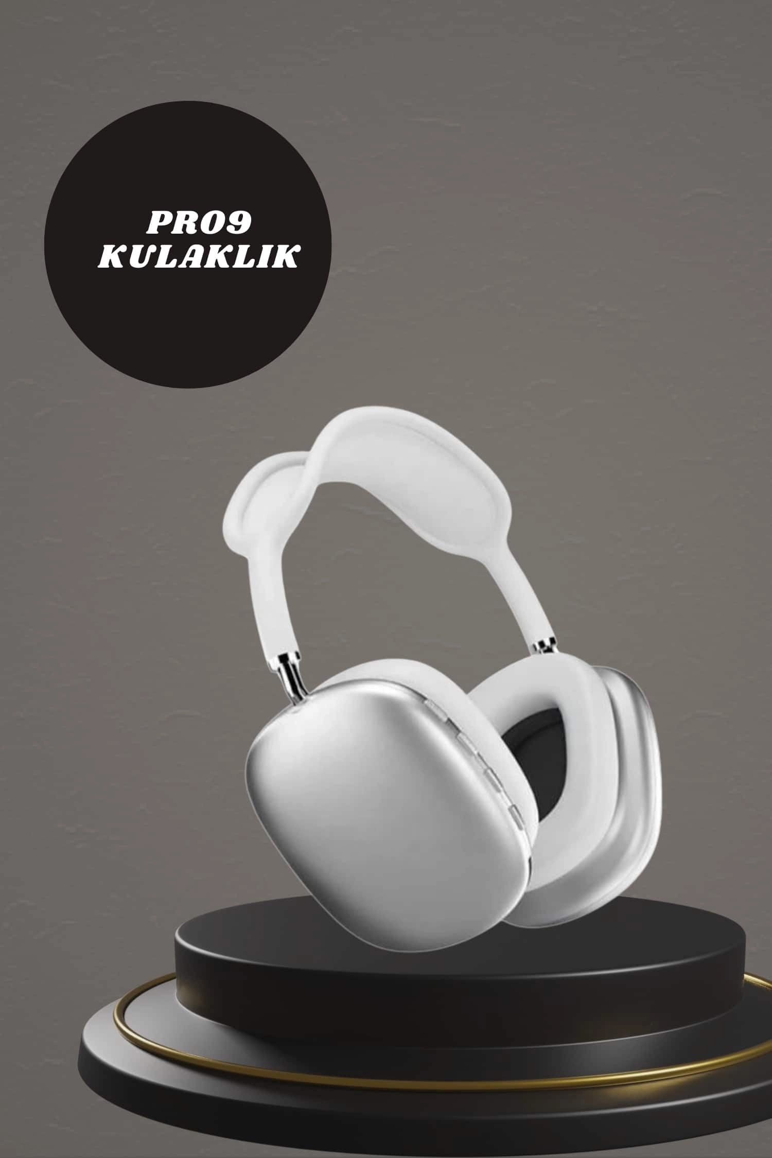 Kulak Üstü P9 Kablosuz Bluetooth Kulaklık Ve 7 Kordonlu Akıllı Saat ( Lisinya )