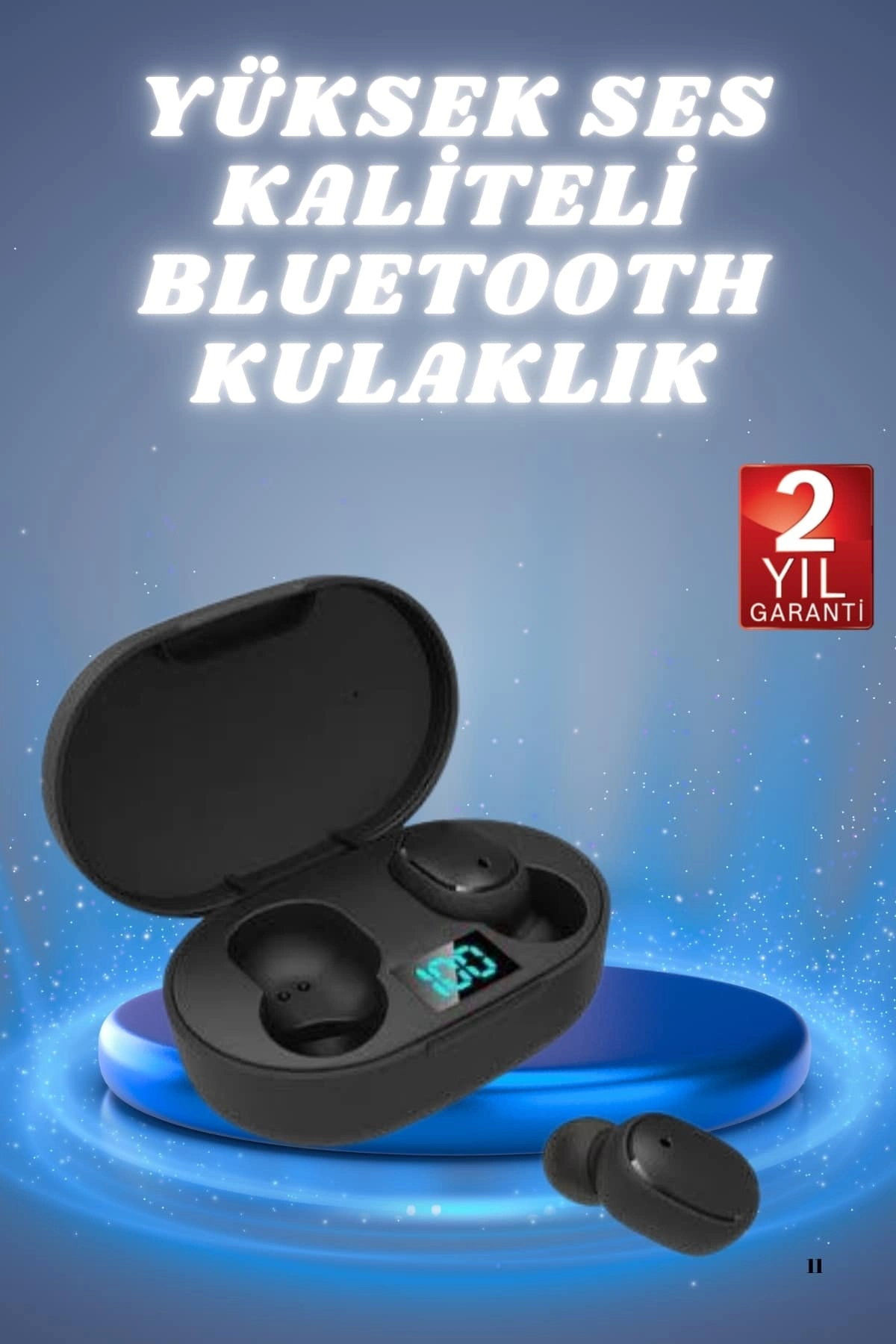 Kulaklık Dijital Göstergeli Bluetooth Bağlantılı Kablosuz Kulak İçi Mikrofonlu Dokunmatik Kontrol ( Lisinya ) Kulaklık Dijital Göstergeli Bluetooth Bağlantılı Kablosuz Kulak İçi Mikrofonlu Dokunmatik Kontrol ( Lisinya )