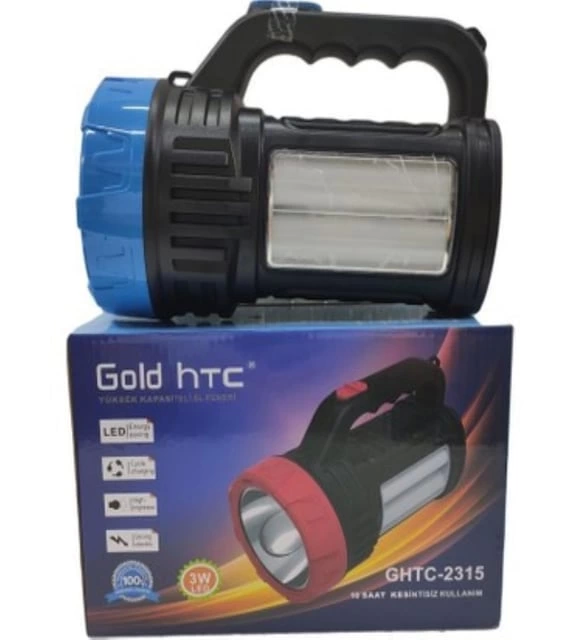 Kullanımı Kolay Şarj Edilebilir 3 Watt Led Ghtc-2315 El Feneri ( Lisinya ) Kullanımı Kolay Şarj Edilebilir 3 Watt Led Ghtc-2315 El Feneri ( Lisinya )