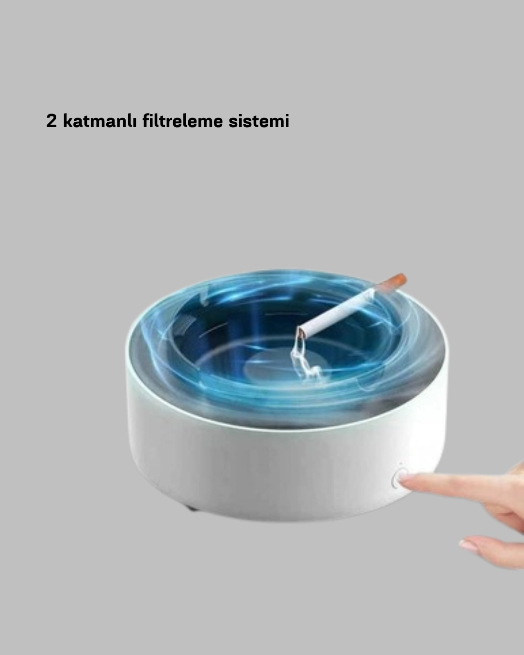 Küllük Ve Hava Temizleyici 2’si 1 Arada – Sigara Kokusu Giderici, Araba Ve Ofis İçin ( Lisinya ) Küllük Ve Hava Temizleyici 2’si 1 Arada – Sigara Kokusu Giderici, Araba Ve Ofis İçin ( Lisinya )