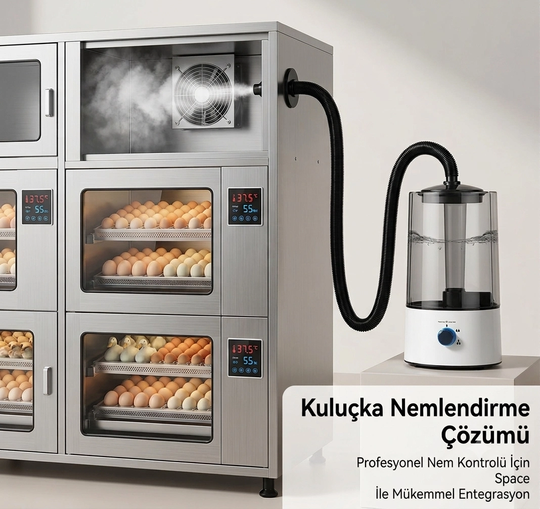 Kuluçka Makinesi Nem Cihazı 4 Litre Ultrasonik Nemlendirici Otomatik Nem Kontrol Sistemi Civciv Çıkım Makinesi İçin ( Lisinya ) Kuluçka Makinesi Nem Cihazı 4 Litre Ultrasonik Nemlendirici Otomatik Nem Kontrol Sistemi Civciv Çıkım Makinesi İçin ( Lisinya )