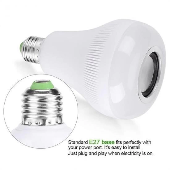 Kumandalı Bluetooth Hoparlör Ampul Ld-37 ( Lisinya ) Kumandalı Bluetooth Hoparlör Ampul Ld-37 ( Lisinya )