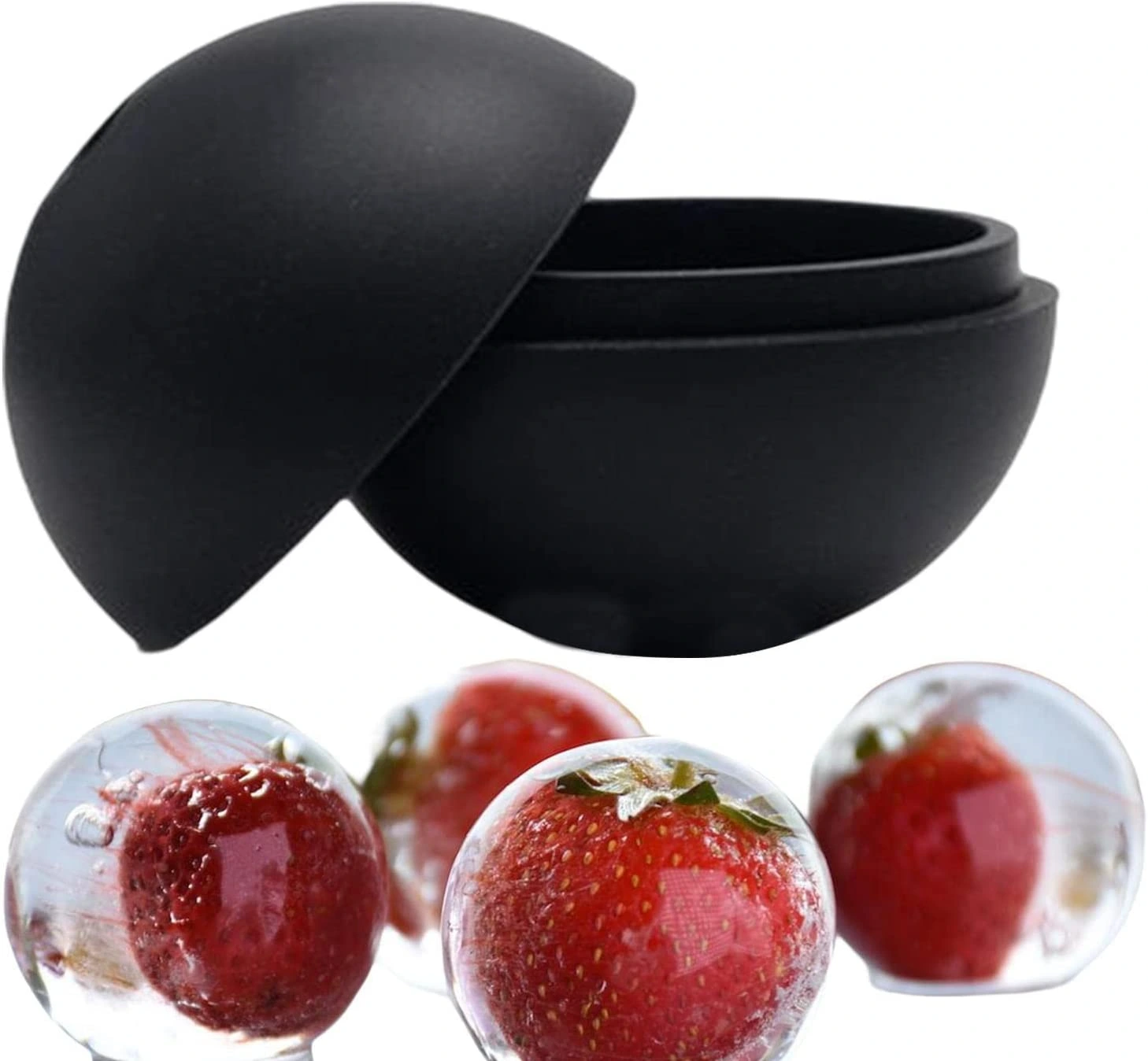 Küre Şeklinde Buz Yapma Kalıbı ( Lisinya ) Küre Şeklinde Buz Yapma Kalıbı ( Lisinya )