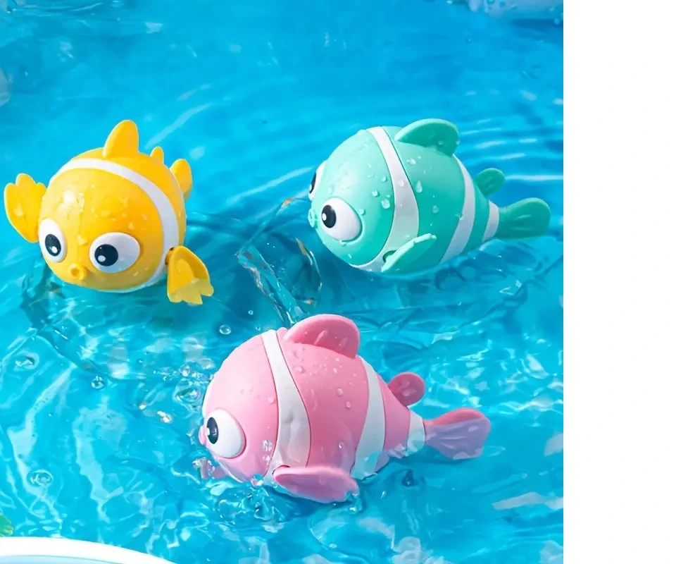 Kurmalı Balık Bebek Banyo Oyuncağı ( Lisinya ) Kurmalı Balık Bebek Banyo Oyuncağı ( Lisinya )