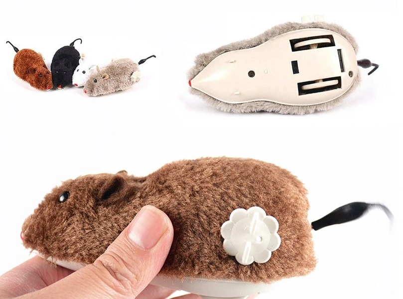 Kurmalı Fare Kedi Eğitim Oyuncağı ( Lisinya )