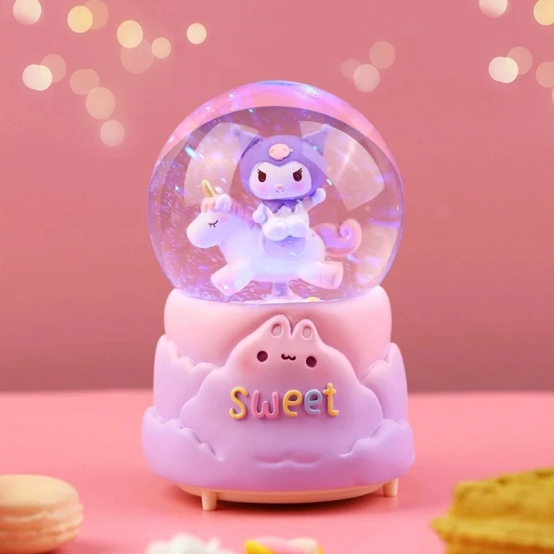 Kuromi Işıklı Müzikli Kar Küresi Orta Boy Model 1 ( Lisinya ) Kuromi Işıklı Müzikli Kar Küresi Orta Boy Model 1 ( Lisinya )