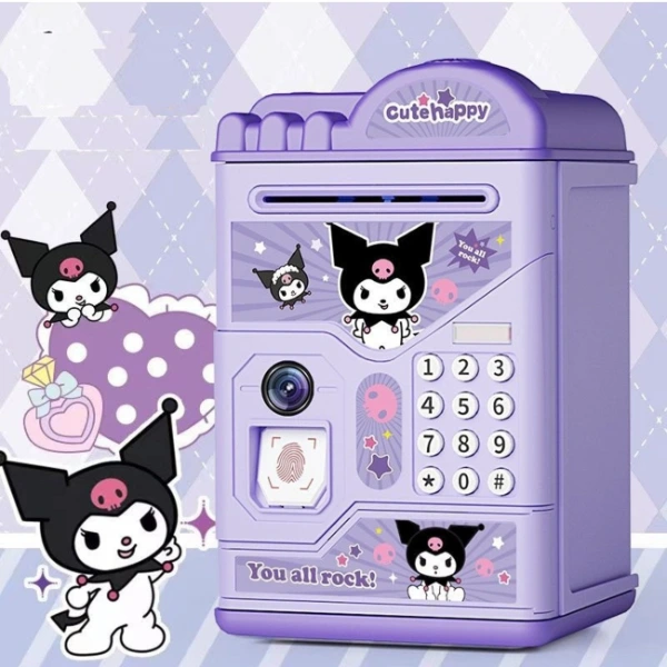 Kuromi Ve Arkadaşları Şifreli Atm Kumbara ( Lisinya ) Kuromi Ve Arkadaşları Şifreli Atm Kumbara ( Lisinya )