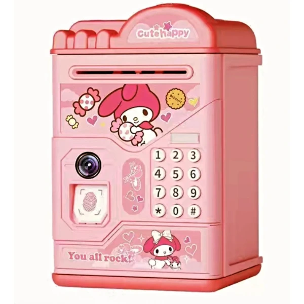 Kuromi Ve Arkadaşları Şifreli Atm Kumbara ( Lisinya ) Kuromi Ve Arkadaşları Şifreli Atm Kumbara ( Lisinya )